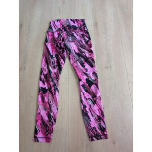 Lululemon Wunder Train High-Rise Tight 25" Size 4 Pink Camo W5CQOS RARE